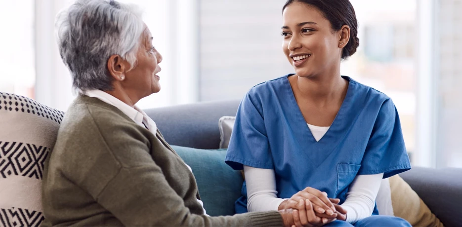 Senior Patient Home Visit